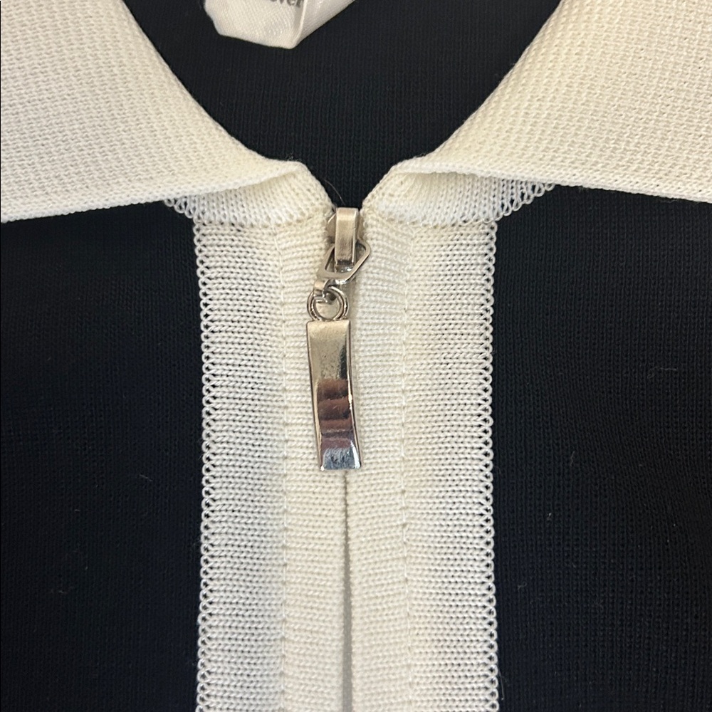 Misook Zip Front Jacket Cardigan Sweater S - Picture 6 of 8